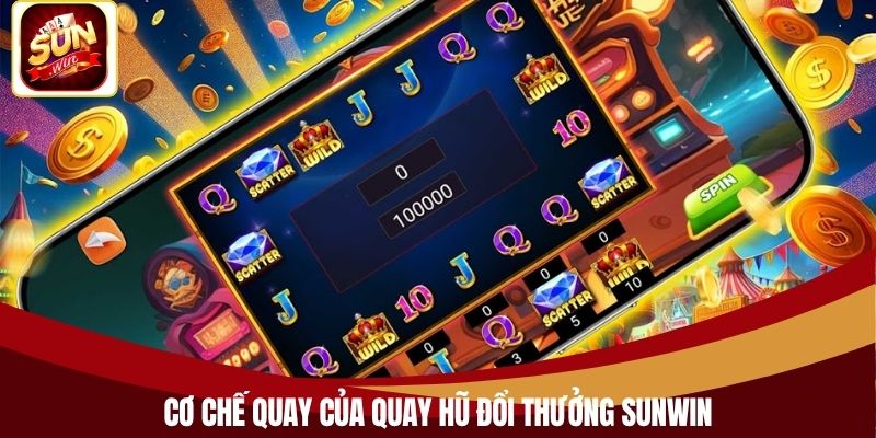 Cơ chế quay của quay hũ đổi thưởng Sunwin